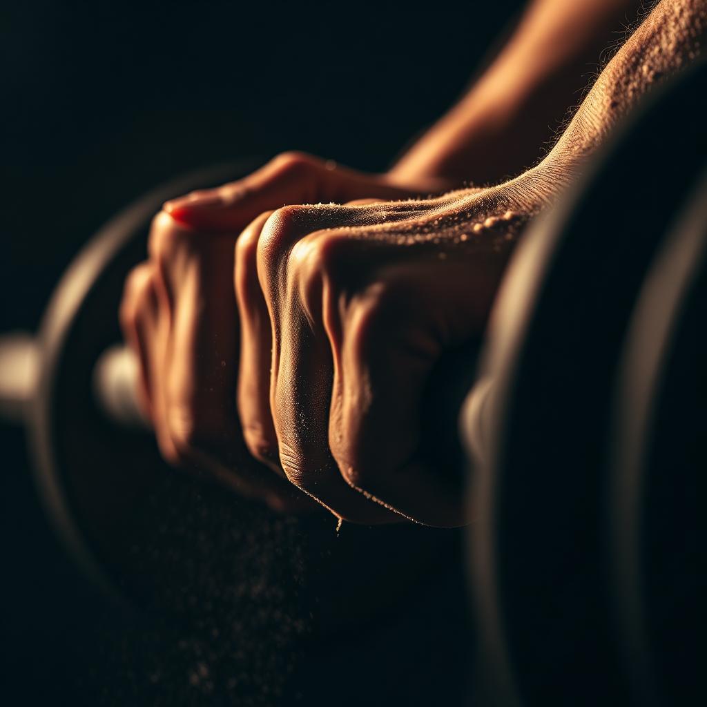 Detalhe de treino